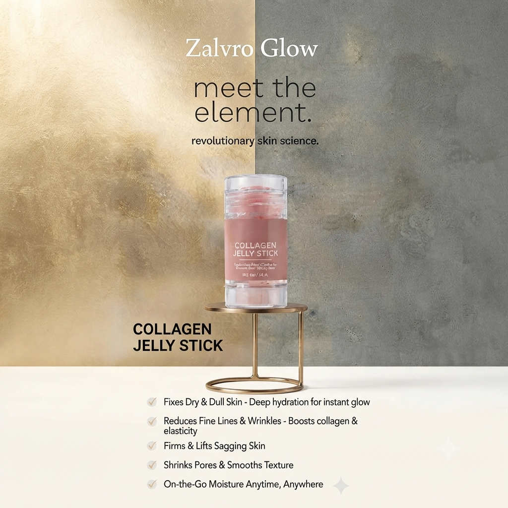 Zalvro Glow™Collagen jelly stick.